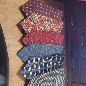 Set Of 6 Silk Ties